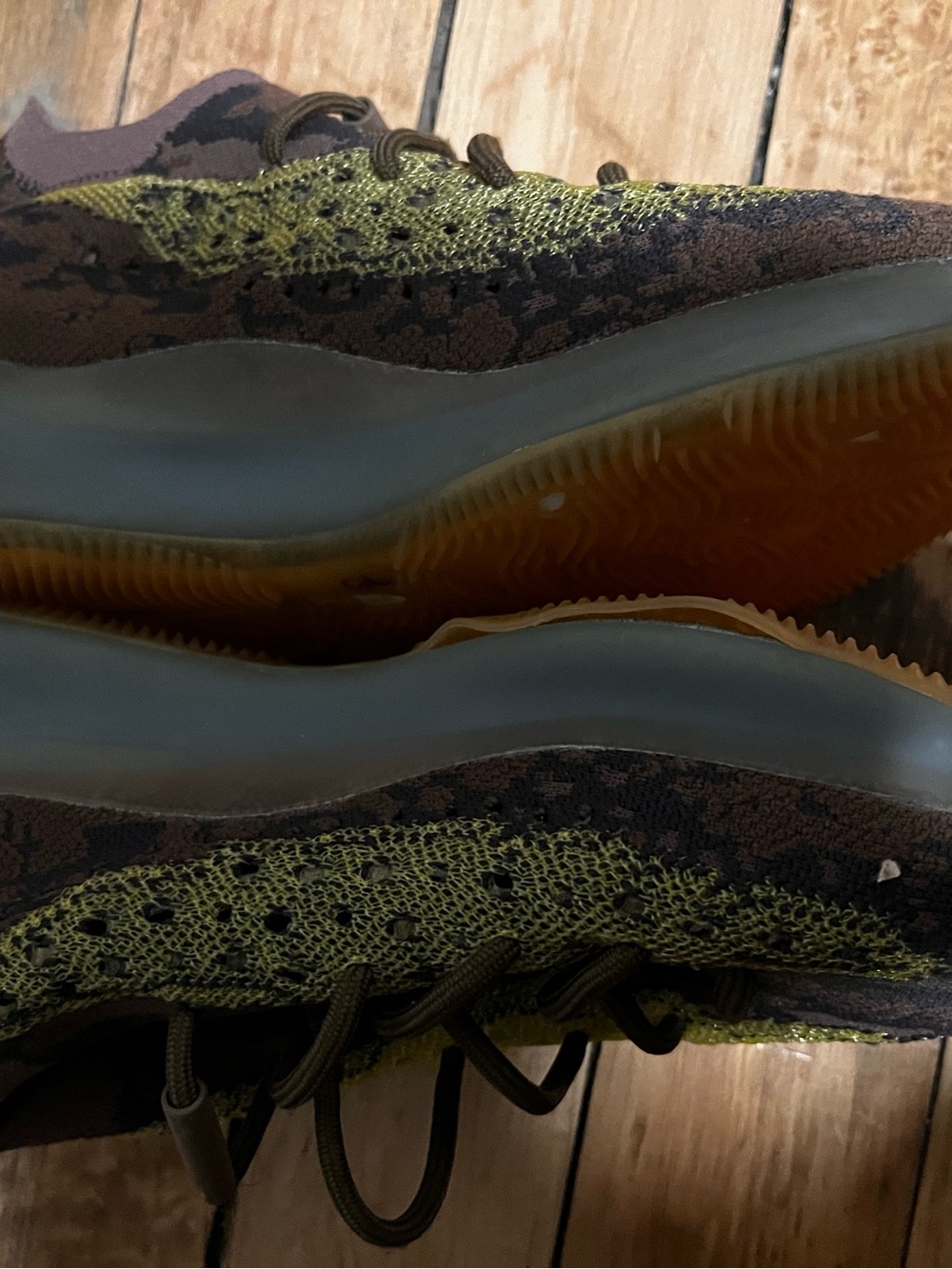 Brown and Yellow Yeezy Boost 380 Lmnte - Picture 3 of 3